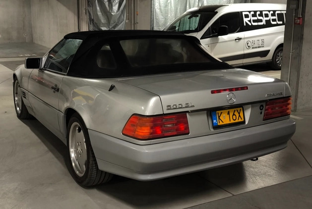 Mercedes-Benz SL cena 76500 przebieg: 135571, rok produkcji 1990 z Kraków małe 742